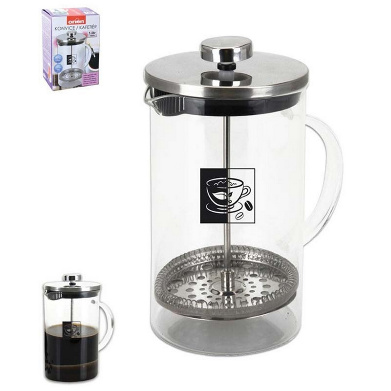 Konvice sklo kafetier BD 1 l