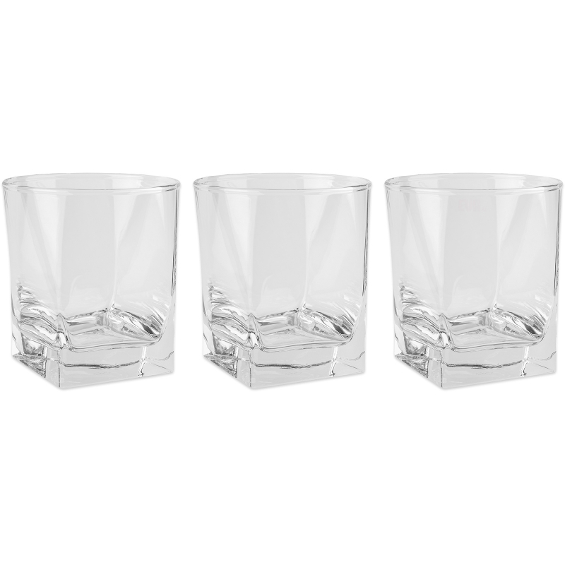 3x skleni�ka CARRE whisky