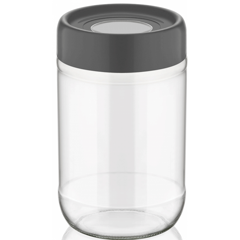 Dóza skleněná 660ml s průhledem