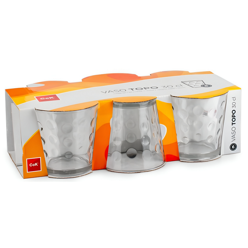 6x sklenice TOPO 260ml
