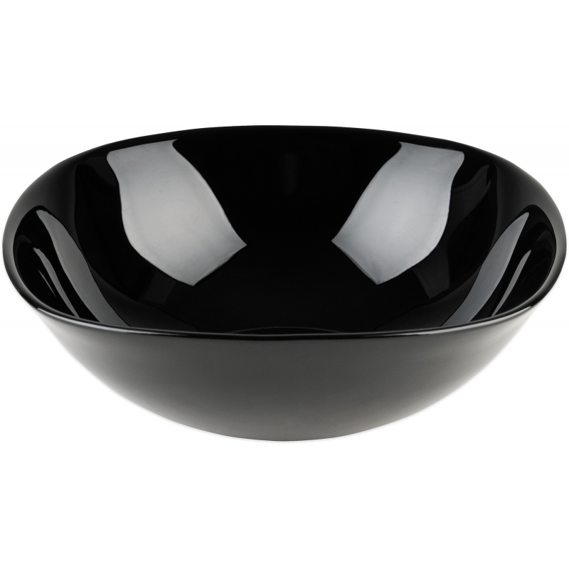 Miska mal� LUNA �ern� �tvercov� 15cm