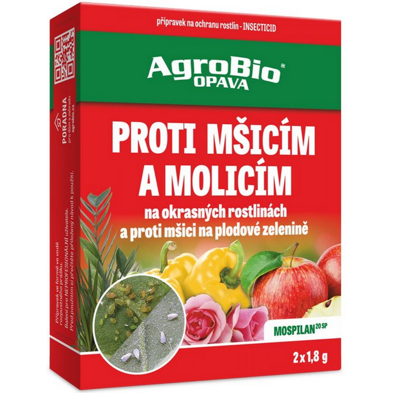 AgroBio proti mšicím a molicím 2x1,8g