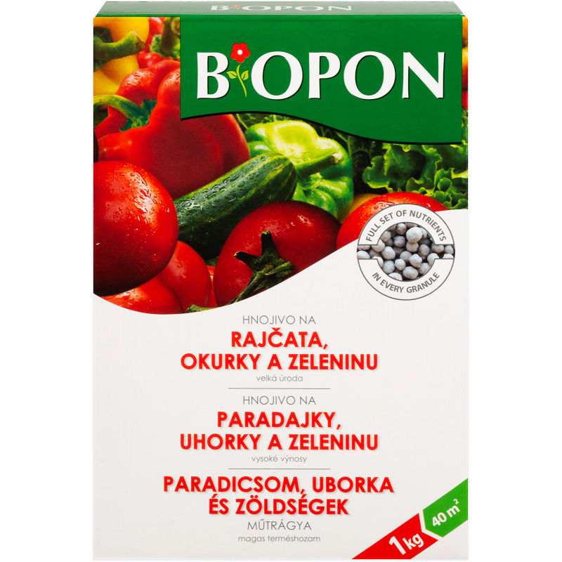 BOPON hnojivo Rajčata a okurky 1kg minerální