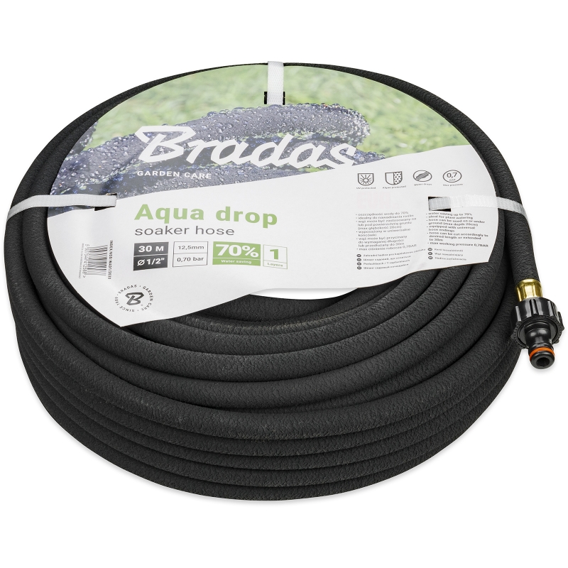 Hadice Bradas AQUA-DROP 30m pro kapkovitou závlahu 1/2"