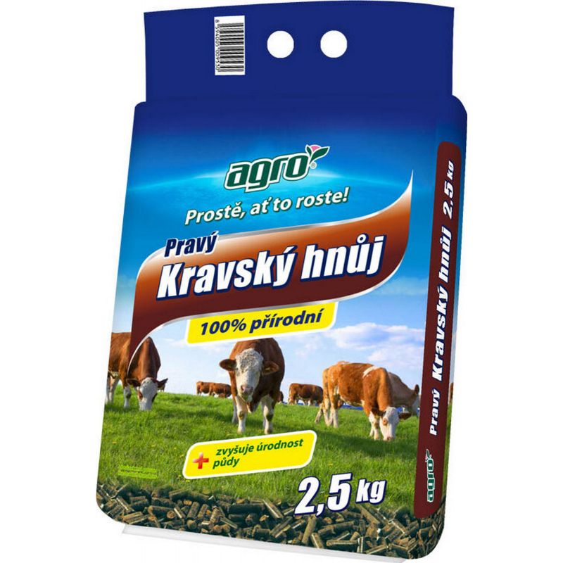 Hnůj kravský Agro 2,5kg