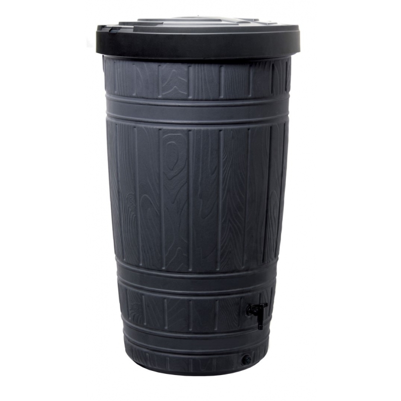 Sud na vodu Prosperplast WOODCAN černý 265 l