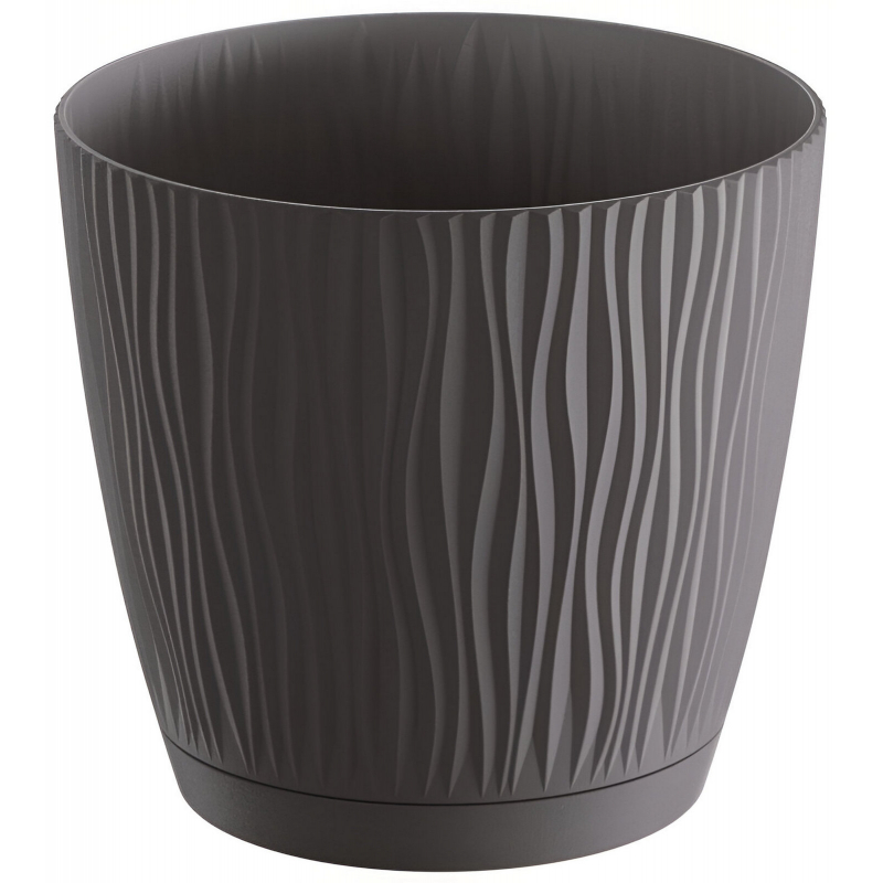 Květináč Sandy P 12,9 cm antracit