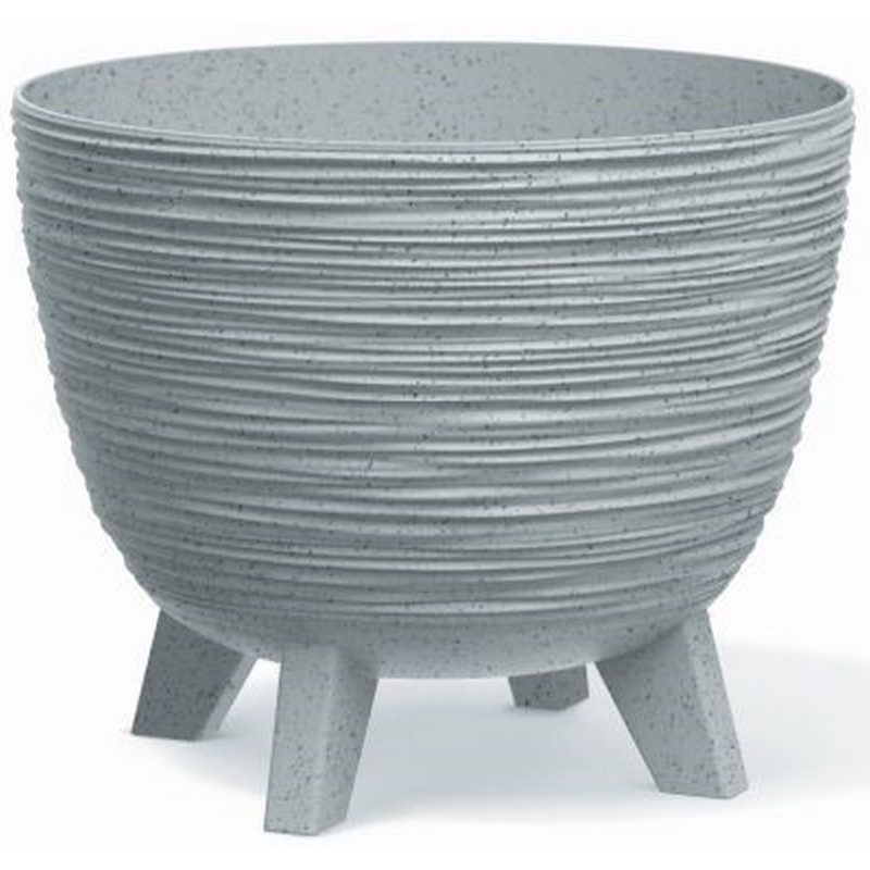 Květináč FURU světle šedý 24cm