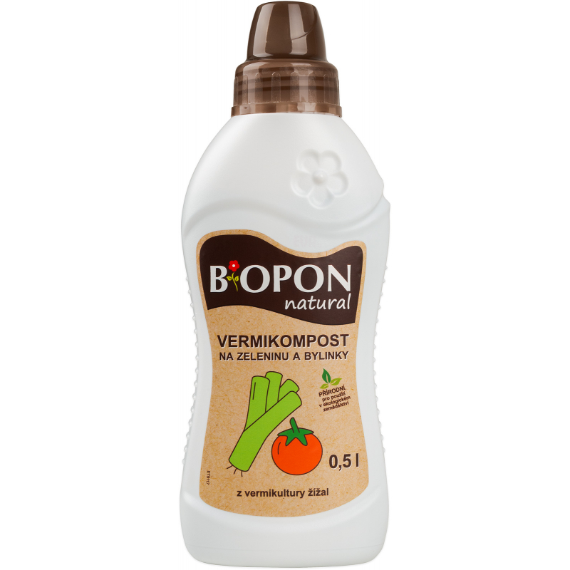 BOPON Vermikompost na zeleninu a bylinky 500ml