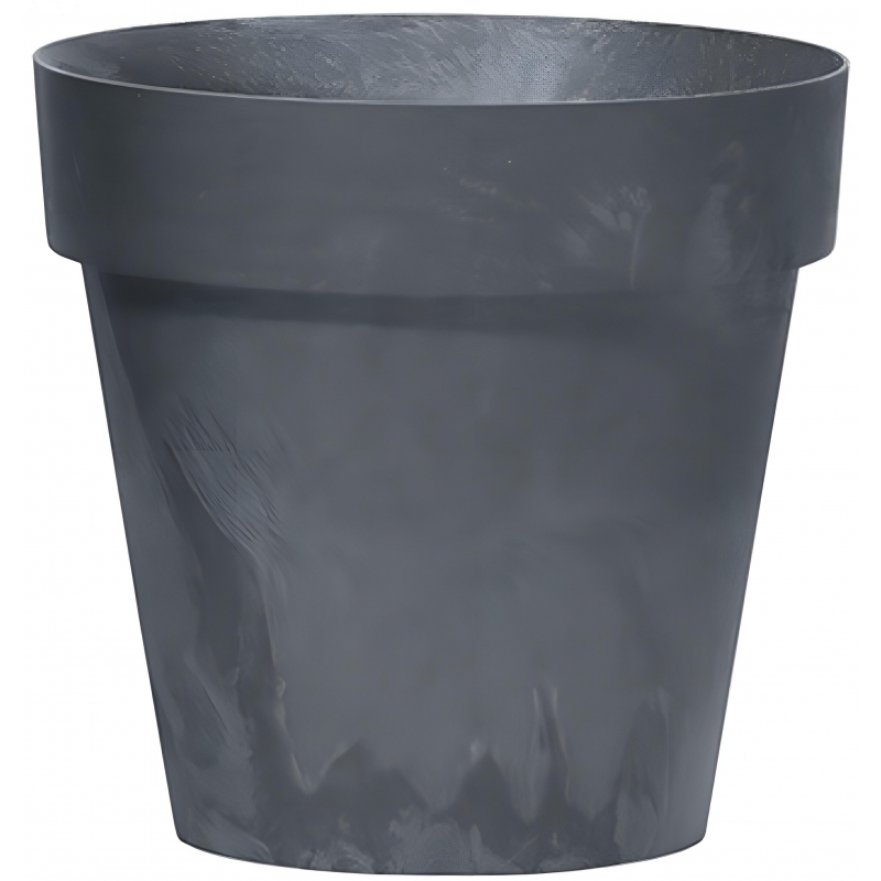 Květináč CUBE BETON EFFECT antracit 20 cm