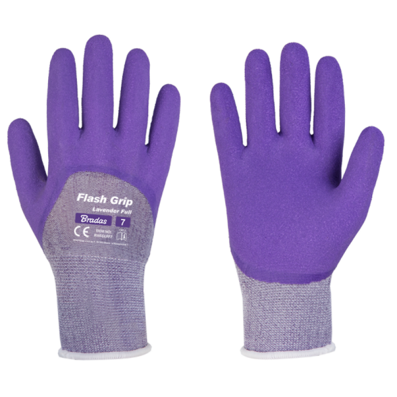 Rukavice Lavender FULL 8", latex
