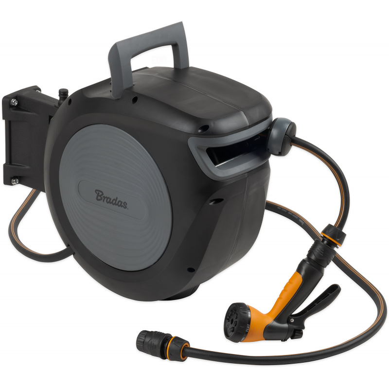 Automatický naviják s hadicí 1/2" 20m BLACK LINE, včetně přišlušenství