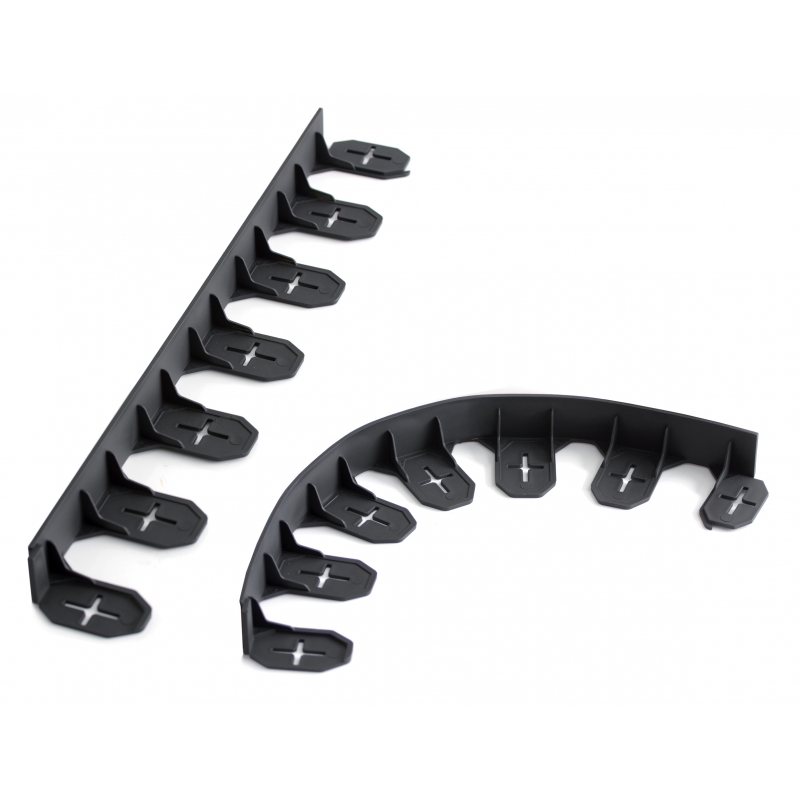 Obrubn�k zahradn� 4,8m x 8,4cm x 4,5cm neviditeln� BORDER �ern�