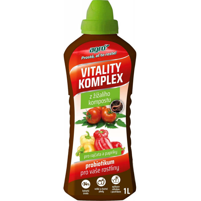 Agro Vitality Komplex pro rajčata a papriky 1 l