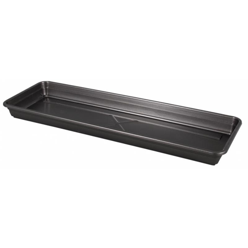 Miska pod truhlík Lobelia 50cm antracitová