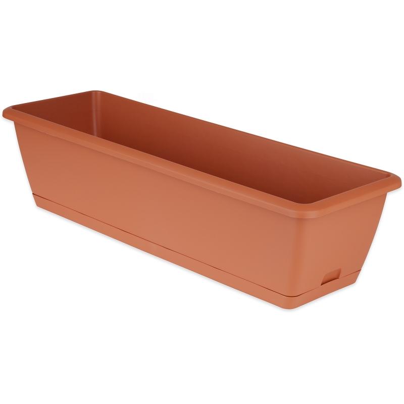 Truhlík s podmiskou RESPANA EASYCARE terakota 59,3cm