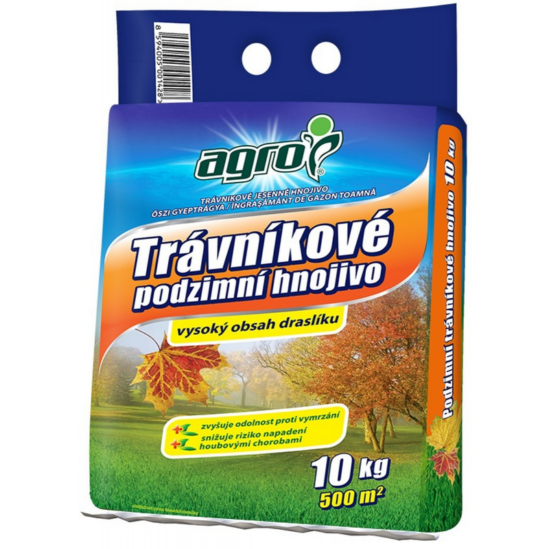 Agro trávníkové hnojivo podzimní 10 kg pytel