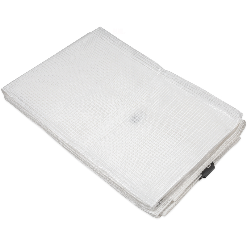 Plachta nepromokavá 3 x 5 m, 100g/m2, průsvitná