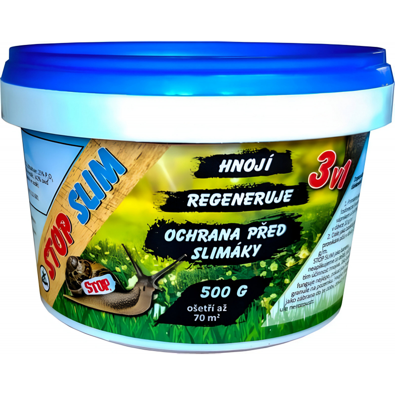 STOP SLIM hnojivo s funkc� bari�ry proti slim�k�m 500g