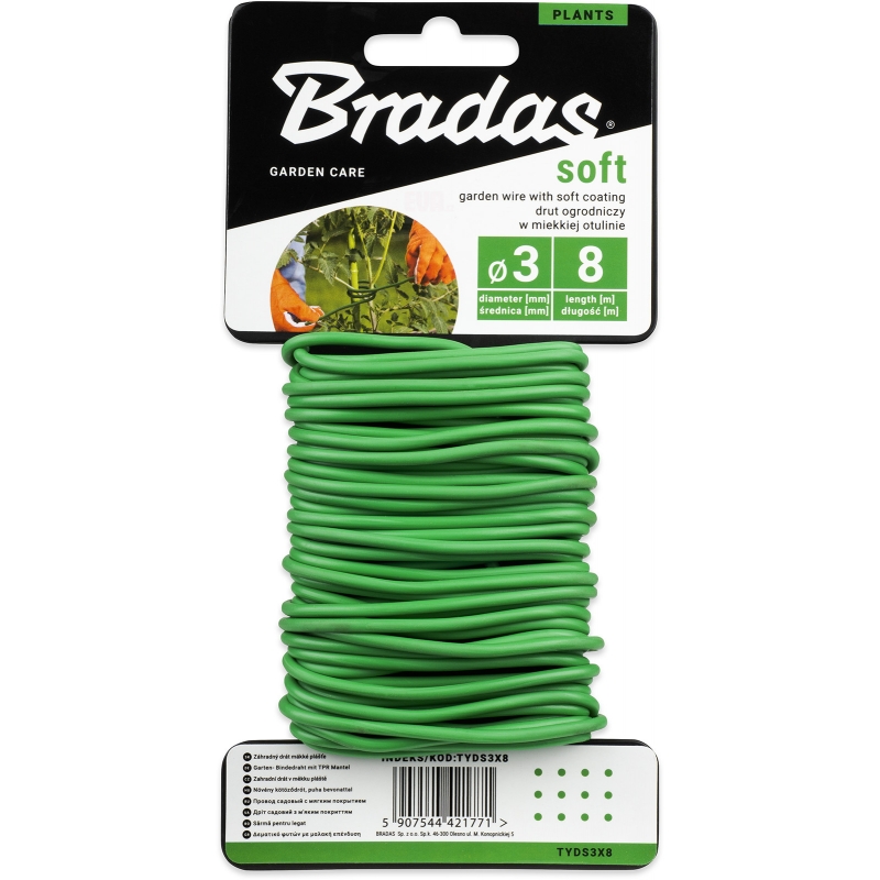 Drát vázací Bradas 3mm 8m