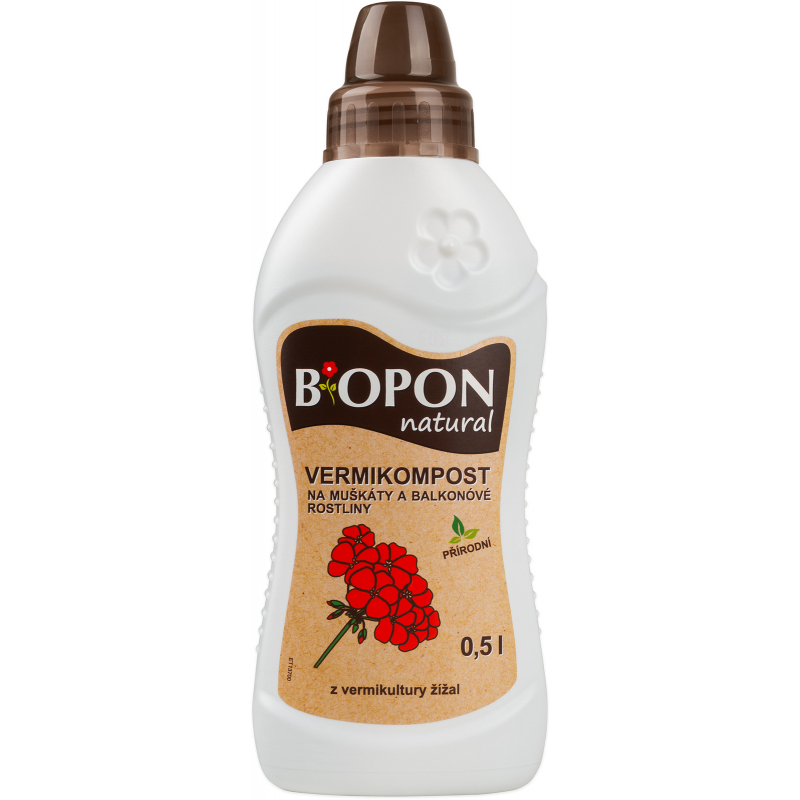 BOPON Vermikompost  na balkónové rostliny 500ml