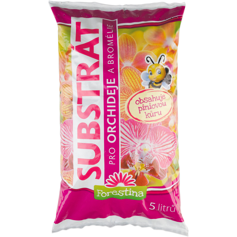 Substrát Forestina pro orchideje a bromélie 5l