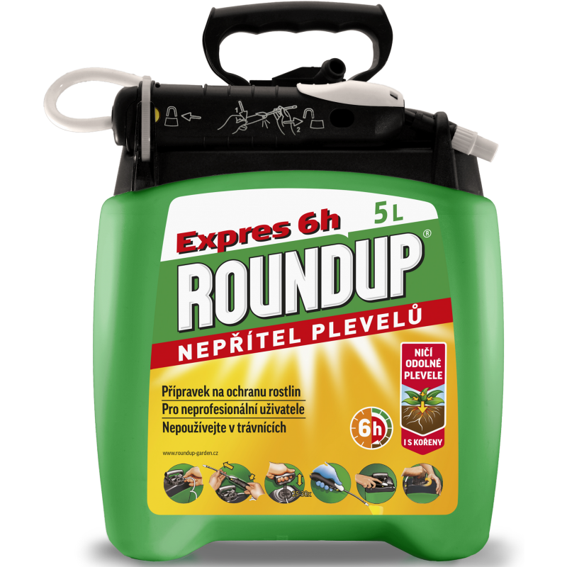 ROUNDUP EXPRES postřik 6h 5 l Pump & Go