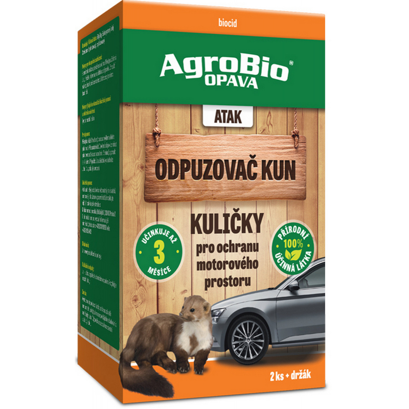 ATAK odpuzovač kun kuličky 2ks