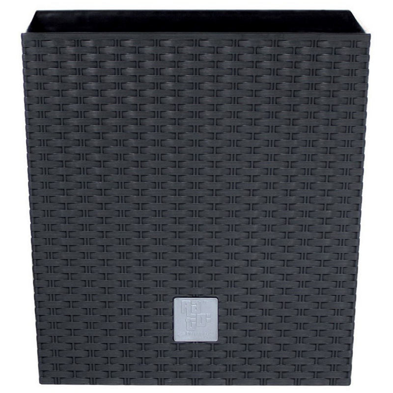 Kv�tin�� RATO LOW s vlo�kou antracit 22,5 cm
