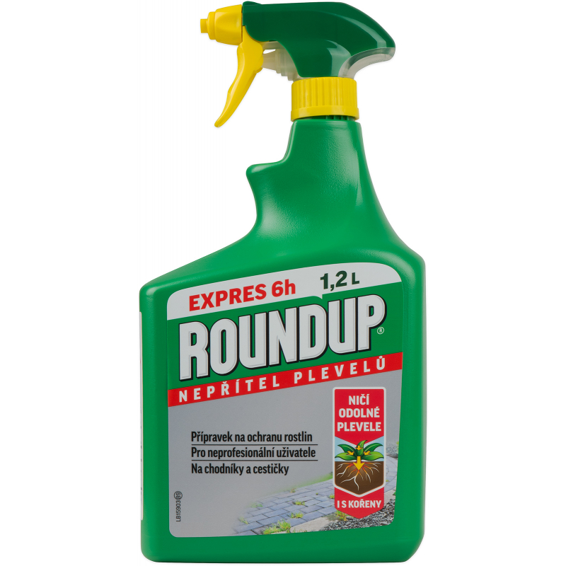 ROUNDUP Expres 6h pro chodn�ky a cesti�ky 1,2L P&D