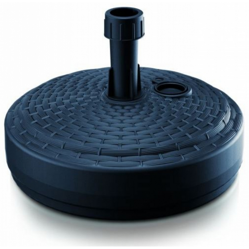 Podstavec pod slunečník kulatý antracit 39 cm