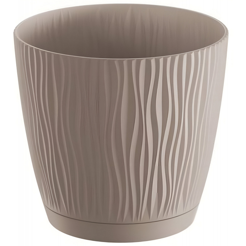 Květináč Sandy P 12,9 cm mocca