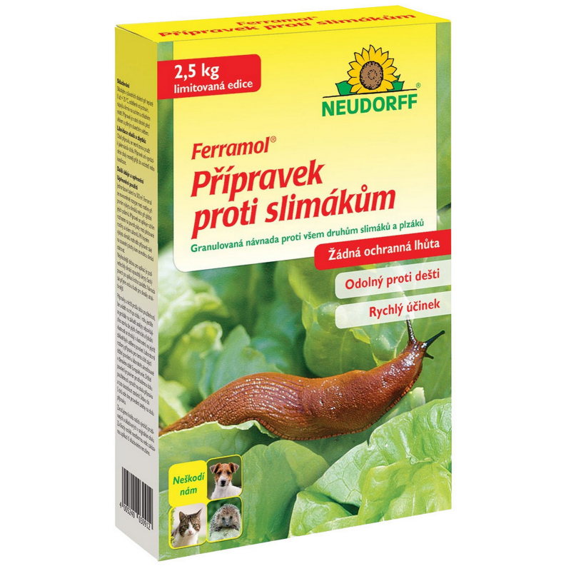 Neudorff FERRAMOL k hubení slimáků 2,5 kg