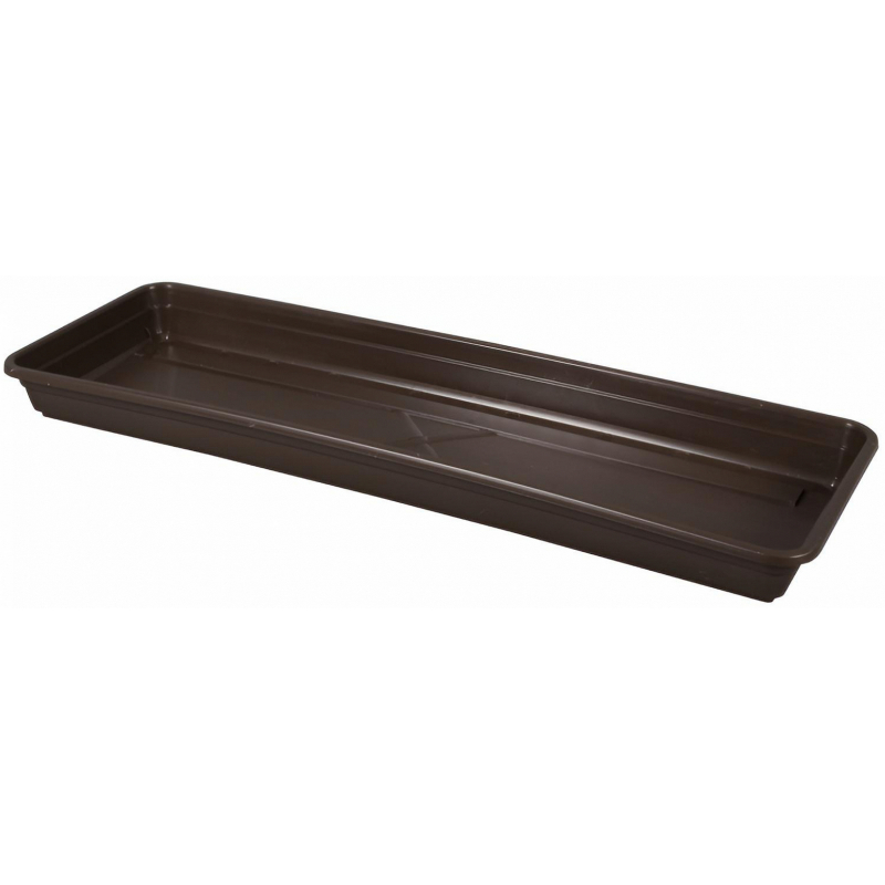 Miska pod truhlík Lobelia 50cm hnědá