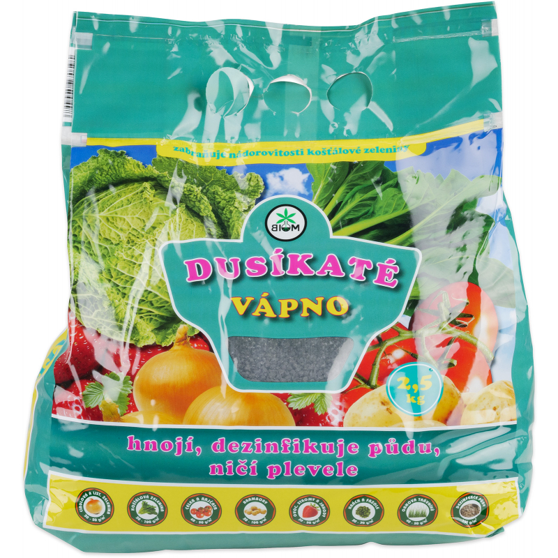 Vápno dusíkaté BIOM 2,5 kg