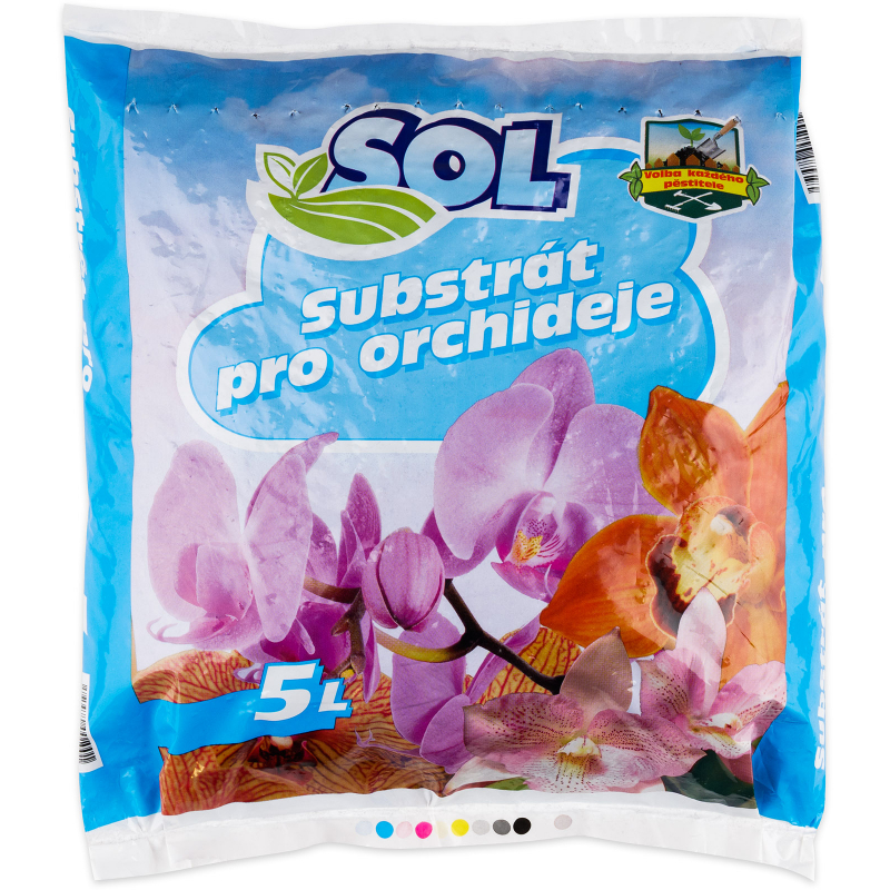 Substrát SOL pro orchideje 5 l