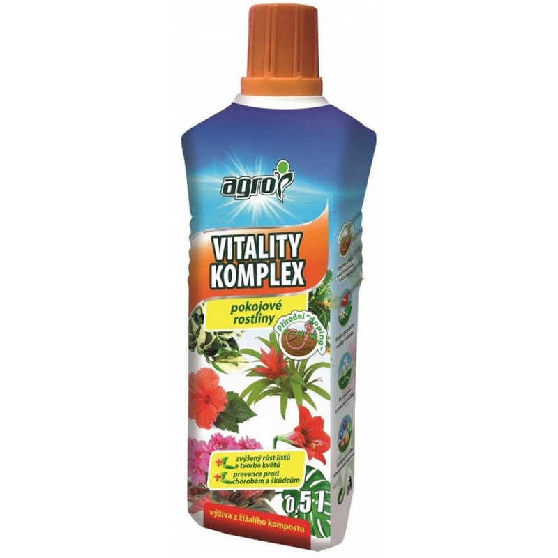 Agro Vitality Komplex pro pokojové rostliny 0,5l