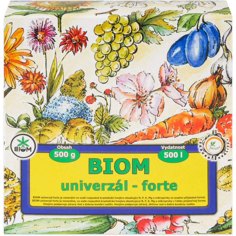 BIOM hnojivo univerzál forte 500 g
