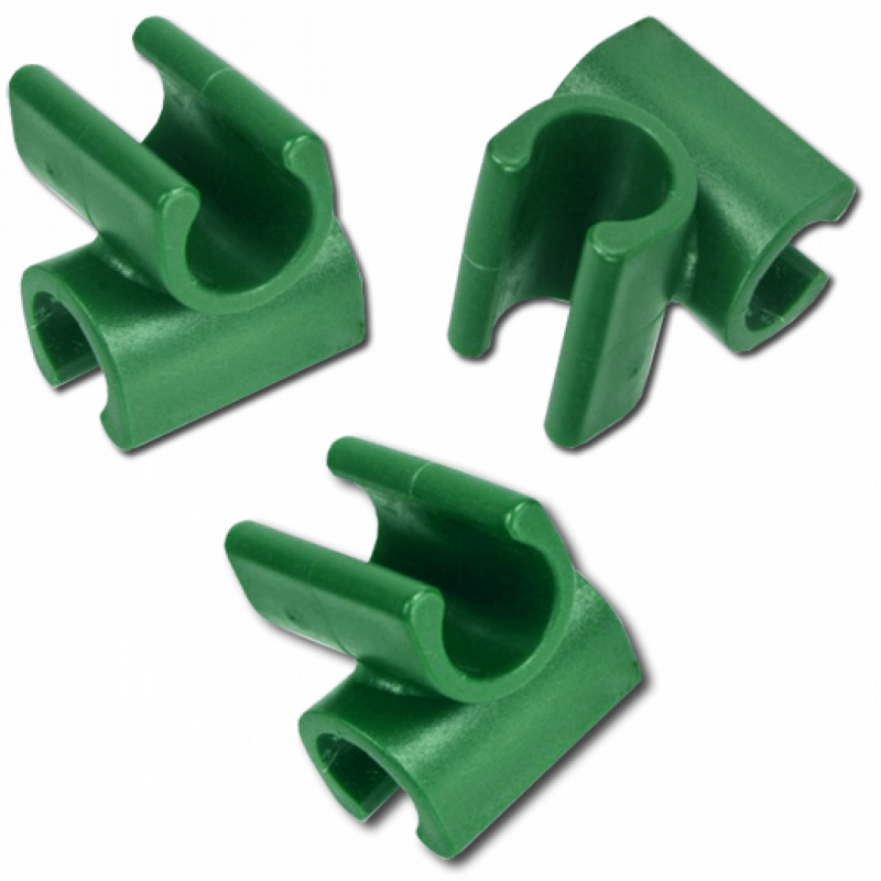 10x spojka úhlová pro opěrnou tyč 0,8 cm