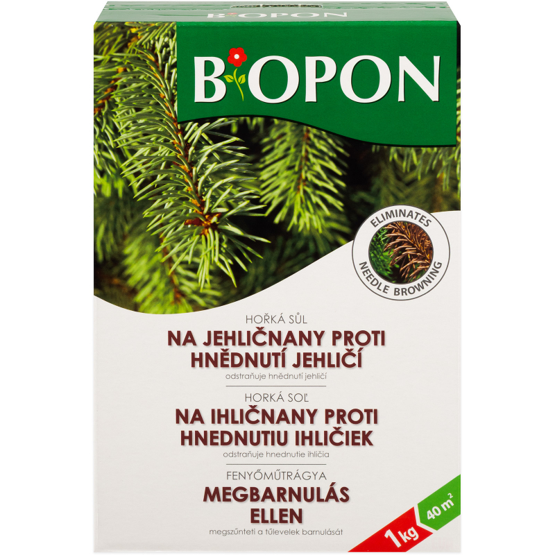 BOPON hnojivo proti hnědnutí jehličí 1kg minerální