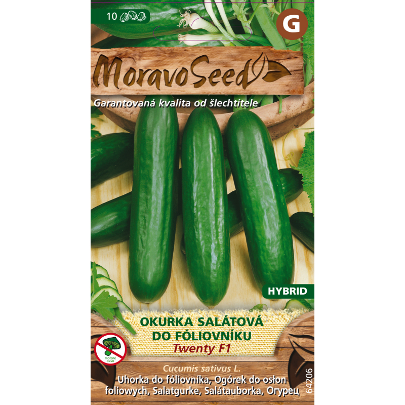 Okurka salátová do foliovníku TWENTY F1, osivo