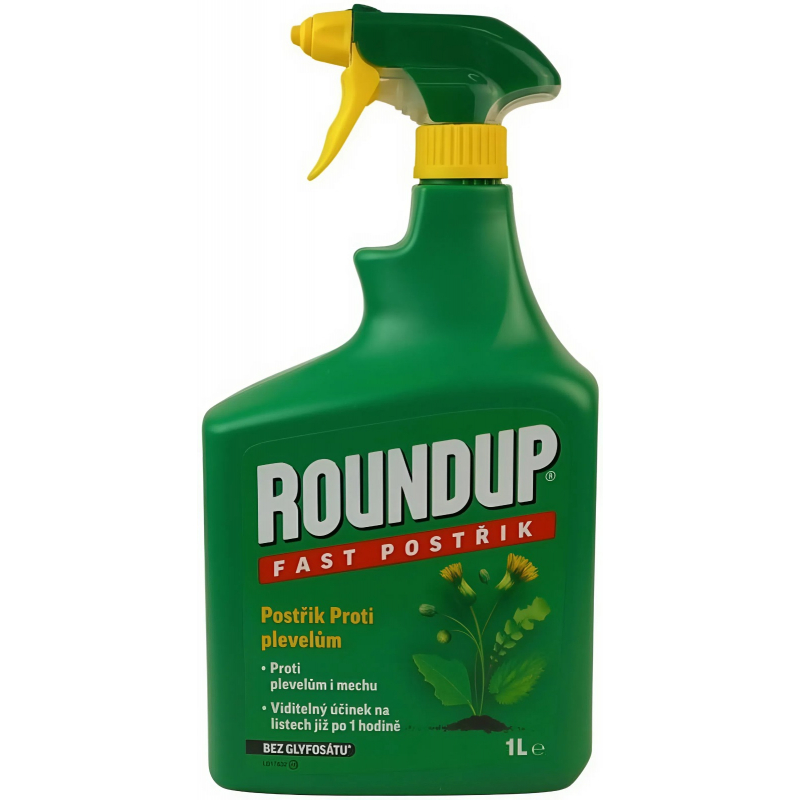 ROUNDUP FAST postřik 1l bez glyfosátu