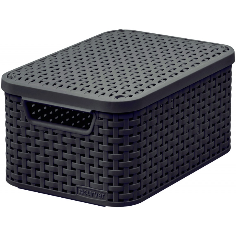 Box úložný Curver STYLE s víkem S hnědý 03617-210