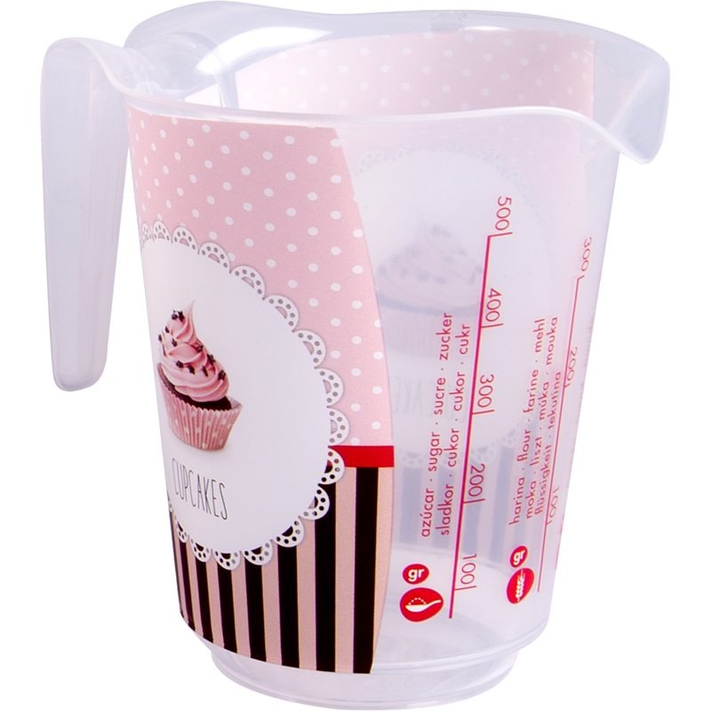 Odměrka 0,6l s potiskem Retro