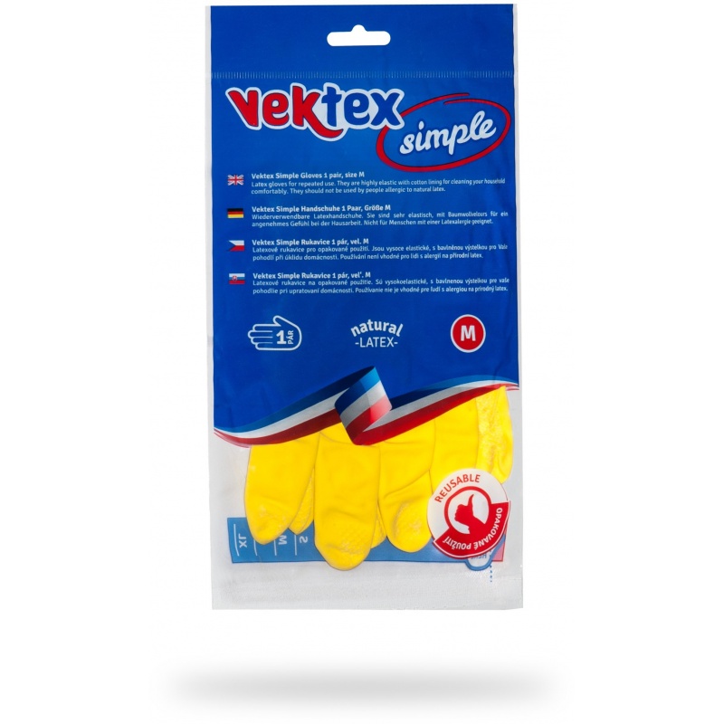 Rukavice úklidové Vektex SIMPLE vel. M