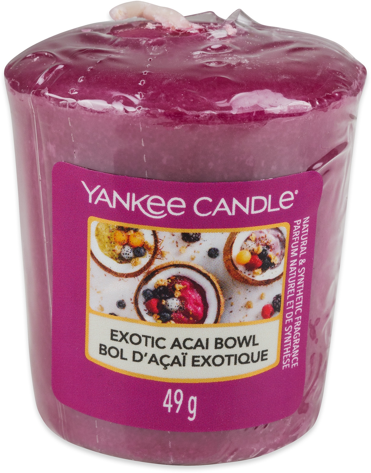Svíčka YANKEE CANDLE Exotic Acai Bowl 49 g
