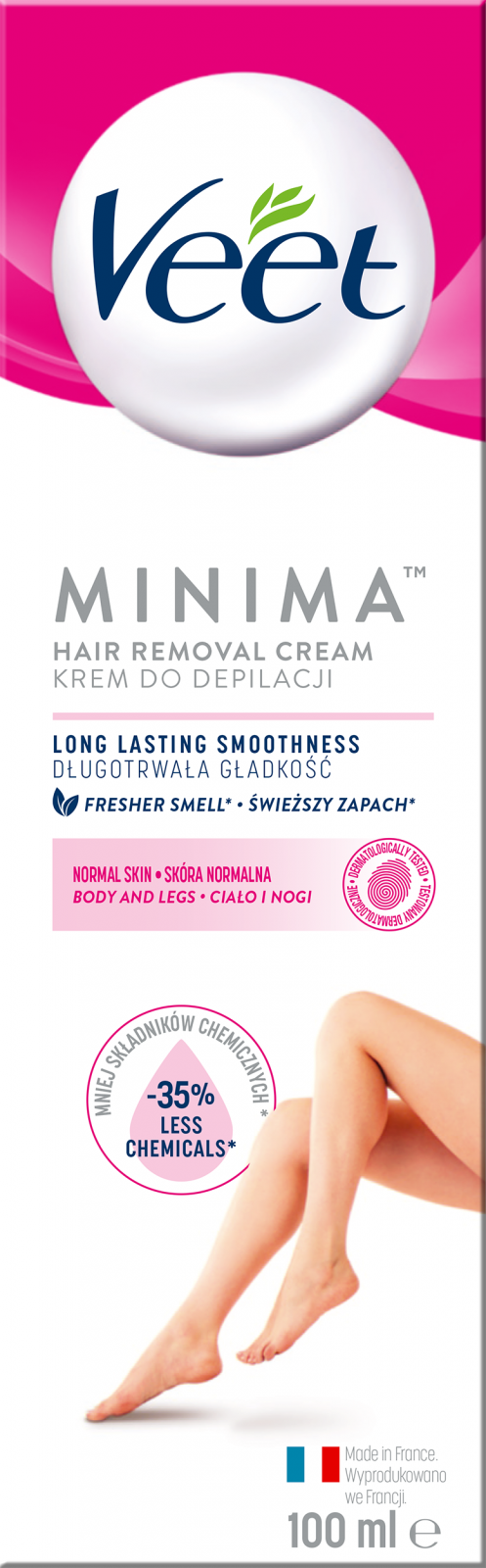 VEET Minima depilační krém normální pokožka 100 ml