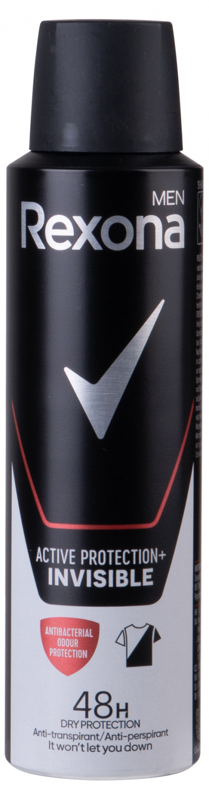 REXONA MEN antiperspirant Active Protection Invisible 150 ml