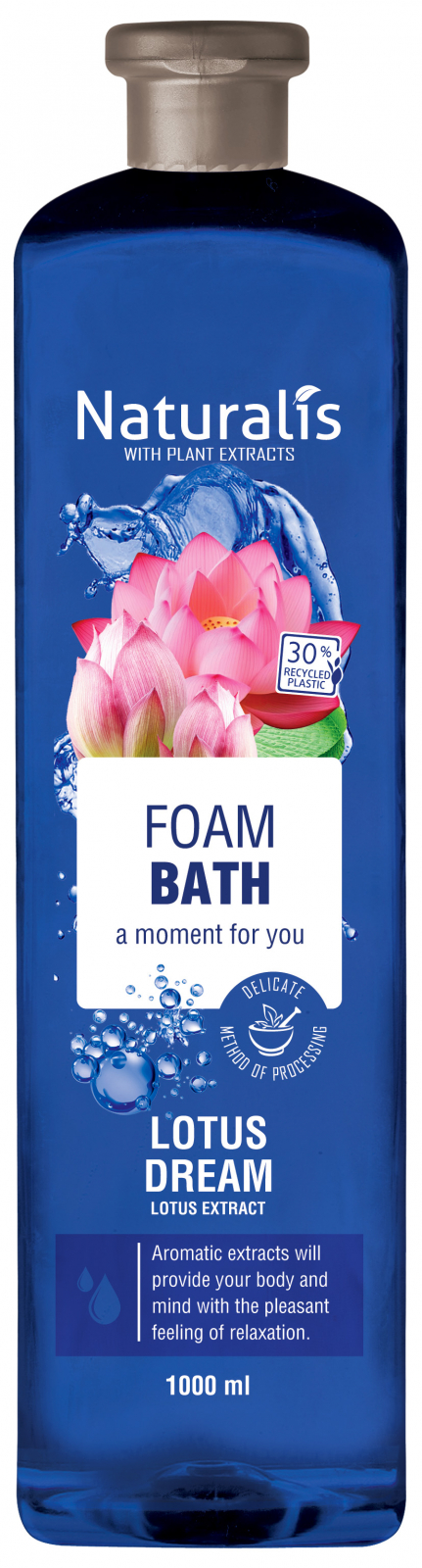 Pěnivá relaxační koupel NATURALIS Lotus Dream 1 l