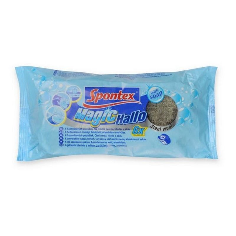 Drátěnka saponátová Spontex 6ks